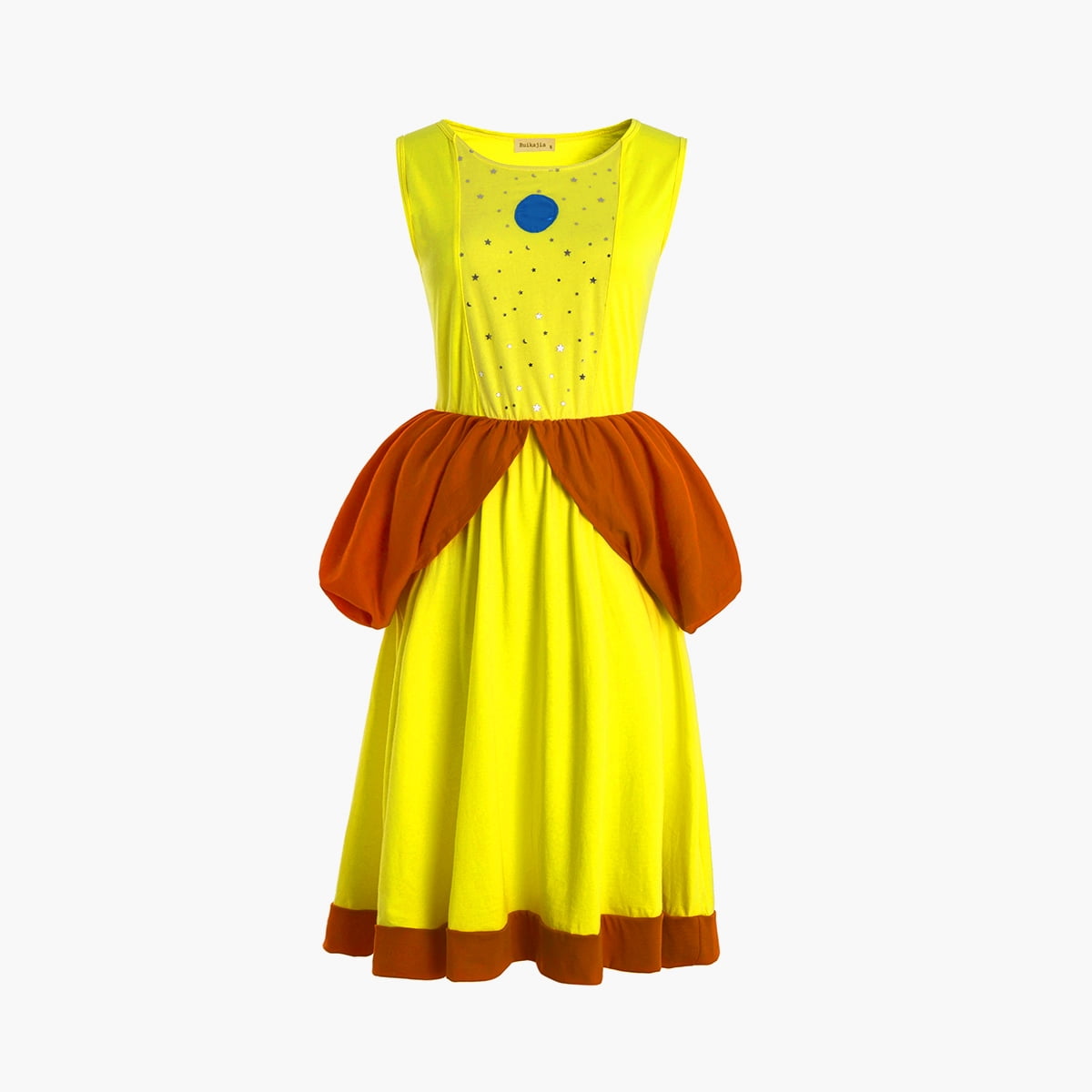 Women's Princess Daisy Costume Adults Halloween dress - Walmart.com